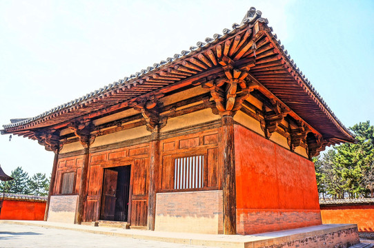 五台山南禅寺最古老唐代木构建筑