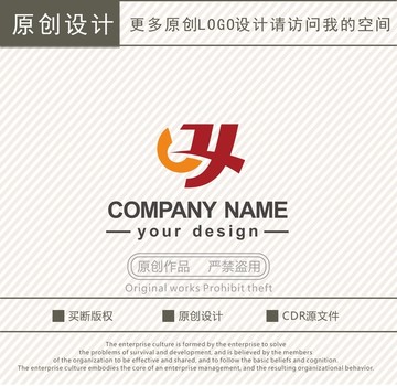 JY字母logo