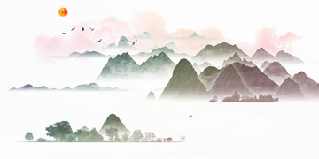 寫意水墨畫