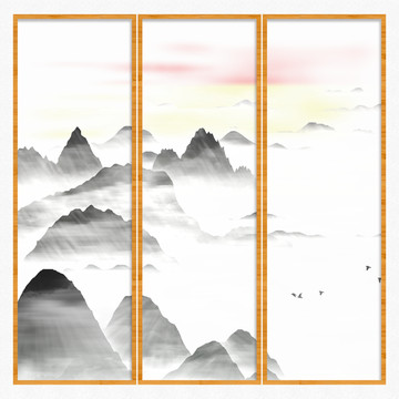 意境山水畫