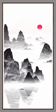 意境山水畫