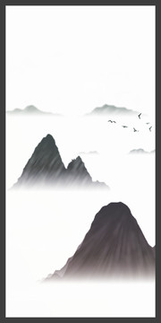 意境水墨畫