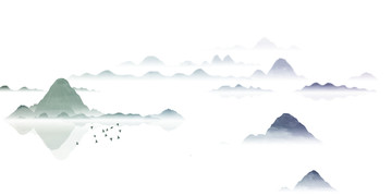 新中式山水裝飾畫(huà)