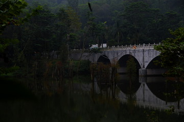 大夫山湖上桥