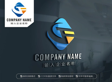 GF字母標志FG字母標志設(shè)計