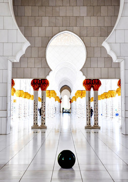 谢赫扎耶德清真寺走廊
