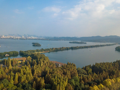 西湖全景