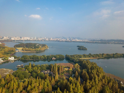 西湖全景