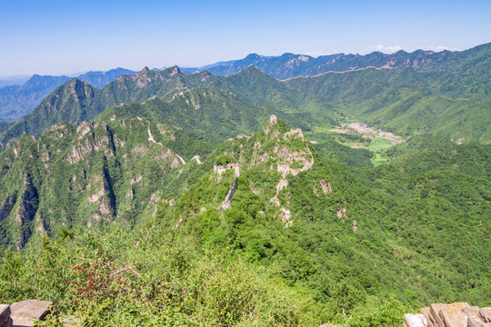 夏天箭扣长城