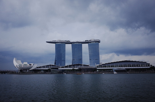 新加坡都市风光建筑