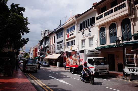 新加坡人文风情街道