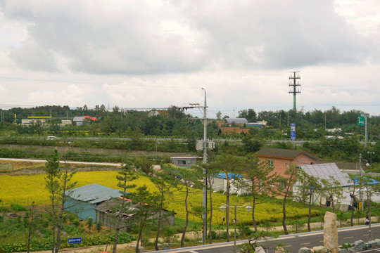 韩国雪岳山旅游度假区城镇风貌