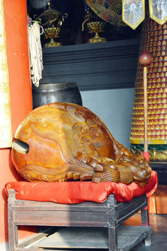 寺庙木鱼