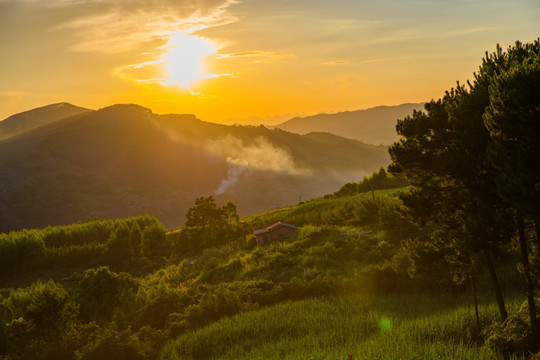 夕阳风景