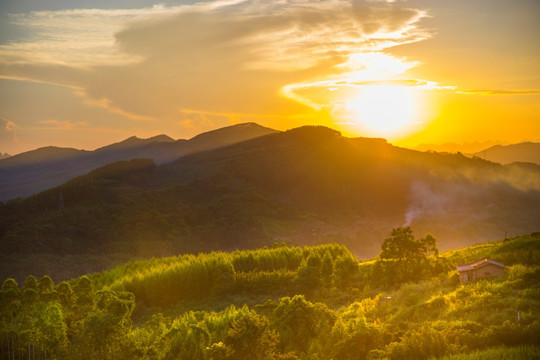 夕阳风景