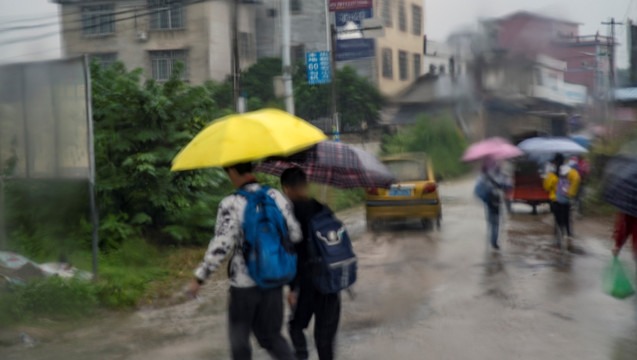 乡村雨季