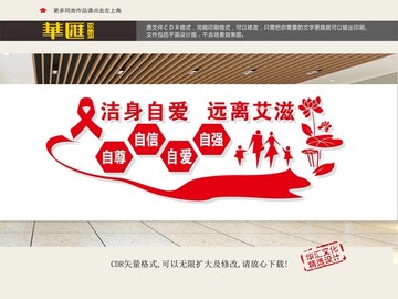 艾滋文化墻