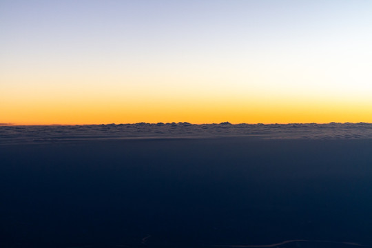 航拍高空云海