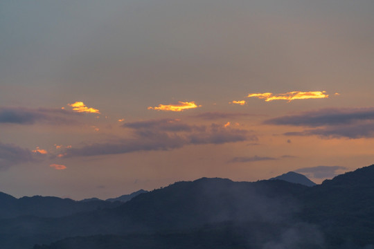 日落西山