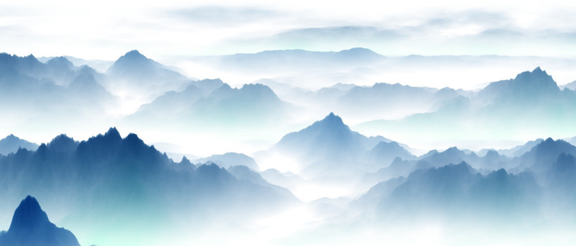 水墨山水畫