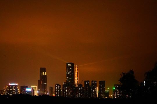 深圳市民广场夜景