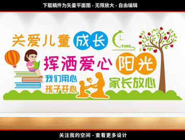 幼兒園文化墻