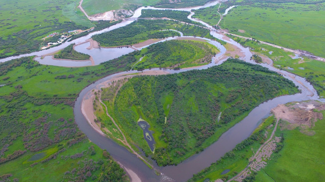 额尔古纳河湿地