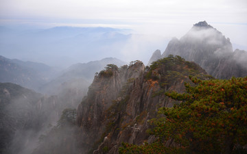 云雾黄山