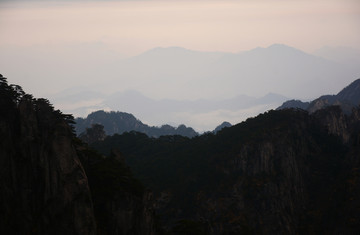 水墨黄山