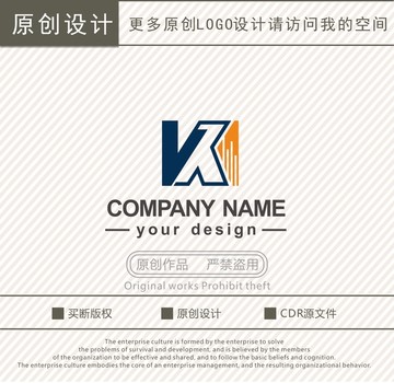 VK字母文化娱乐logo