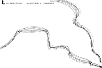 動(dòng)感火焰線條素材