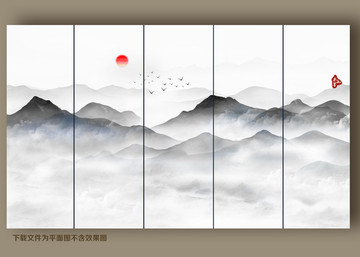 山水画