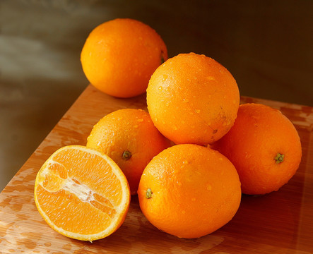 橙子脐橙水果橙子