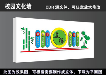 学校教师职业道德规范文化墙展板