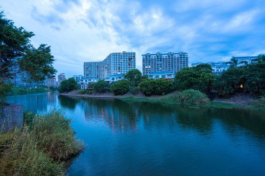 田园城市琼海风光