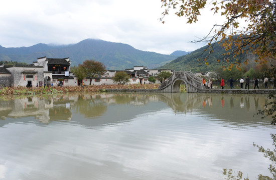 水墨宏村