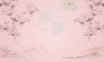 新中式婚禮迎賓展示區(qū)簽到背景