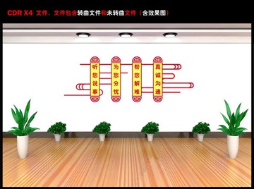 談心事文化墻