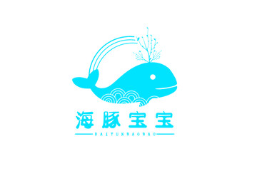 海豚宝宝logo标志