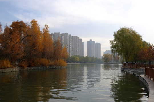 多浪河景观带