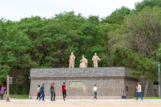 秦皇岛山海关老龙头景区将台