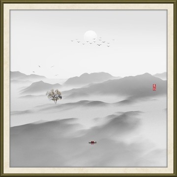 意境山水裝飾畫