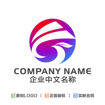字母F鳳凰標(biāo)志
