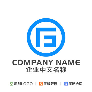 字母F标志