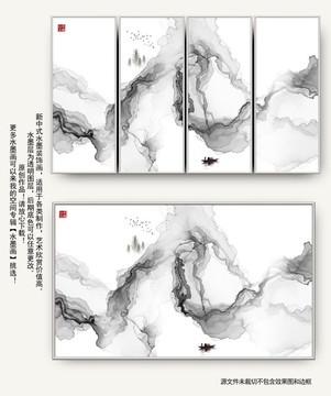 水墨畫軟膜天花