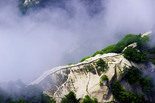 华山小苍龙岭