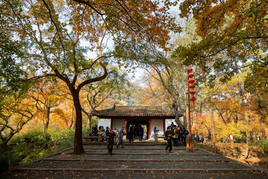 苏州天平山风景区