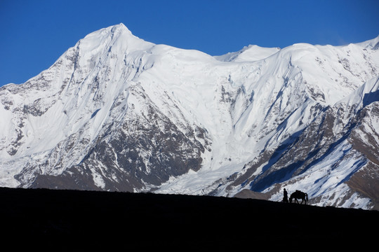 贡嘎山群峰