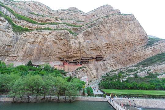 山西浑源北岳恒山悬空寺