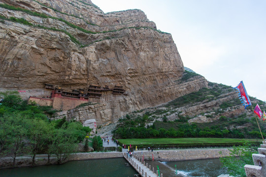 山西浑源北岳恒山悬空寺